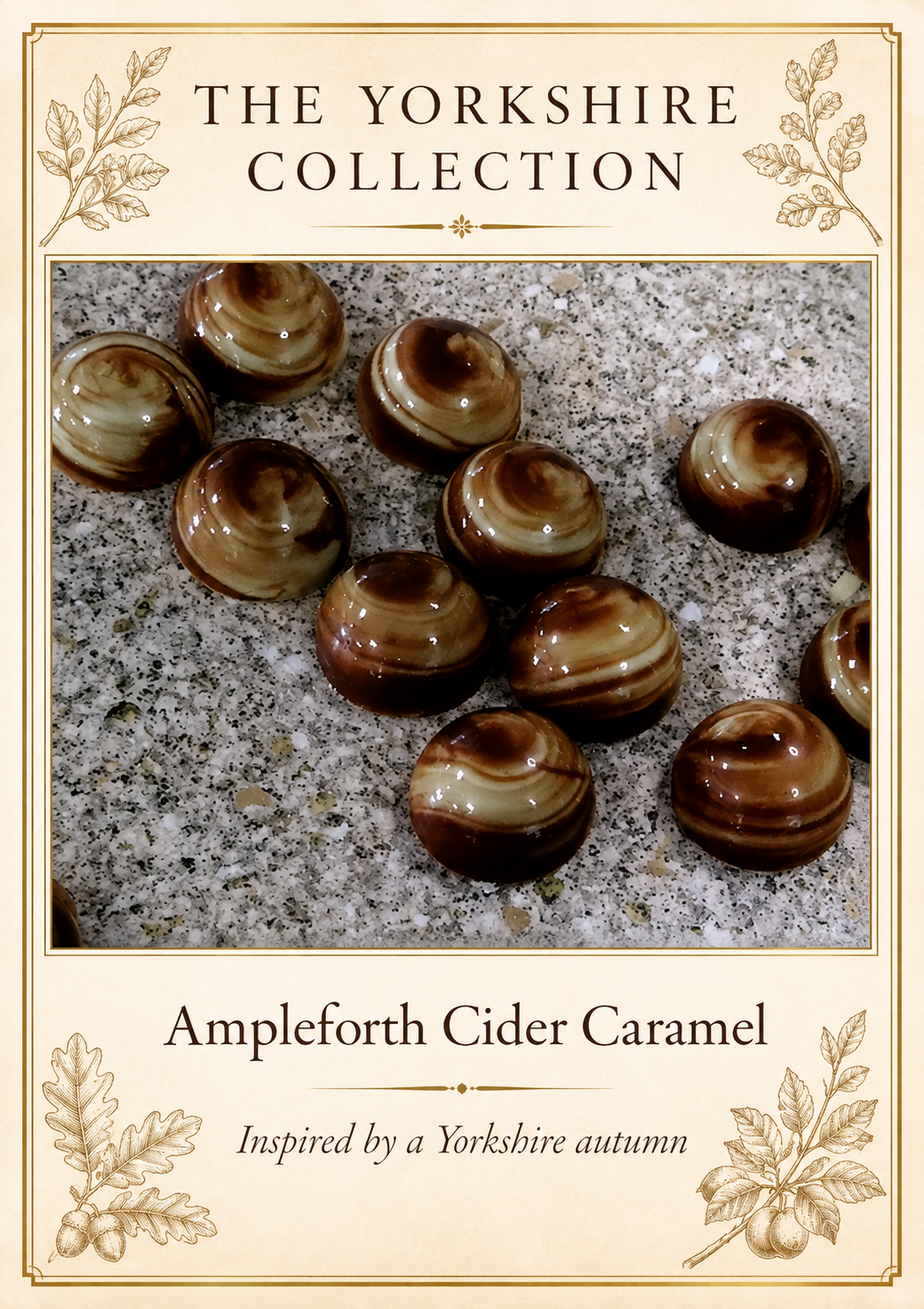 Ampleforth Cider Caramel truffles